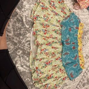 Loveshack fancy patterned skirt